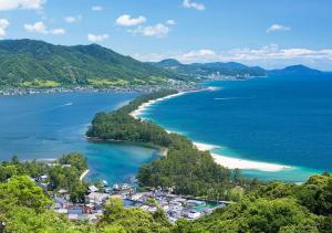 日式旅馆周边自然景观
