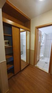 Koupelna v ubytování Hotel Baross