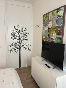 TV a/nebo společenská místnost v ubytování B&B Annabella