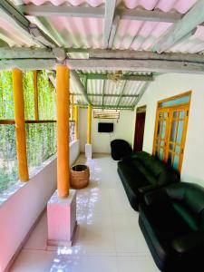 Posezení v ubytování Sheran Safari House