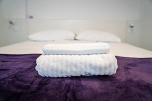 Posteľ alebo postele v izbe v ubytovaní Apartment Generacija