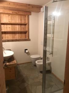 A bathroom at Chalet Teo e Marianna