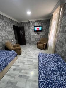 Istumisnurk majutusasutuses Ruslan Hotel 1