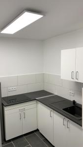 Kuchyň nebo kuchyňský kout v ubytování Cologne Hostel