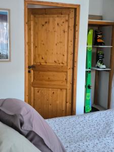 Postel nebo postele na pokoji v ubytování Chambre Studette indépendante