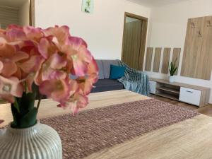 Posteľ alebo postele v izbe v ubytovaní Fanni Villa Tiszakécske