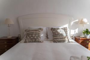 Postel nebo postele na pokoji v ubytování La Casita (Villa cerca de Peñíscola y Morella)