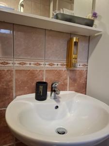 Koupelna v ubytování Apartman Anita