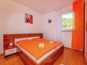 Posteľ alebo postele v izbe v ubytovaní Holiday Home in Croatia near the Sea