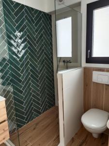 Koupelna v ubytování Studio neuf porticcio