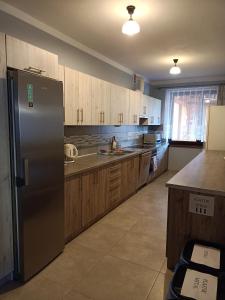 Η κουζίνα ή μικρή κουζίνα στο Spiska Sadyba