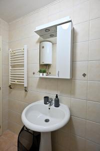 Kopalnica v nastanitvi Apartman Dunja