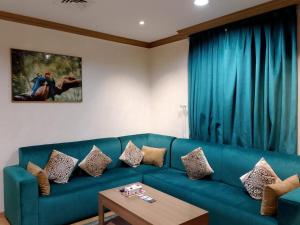 Posezení v ubytování فندق غمامة للشقق المخدومة GHAMAMA Hotel Serviced Apartments