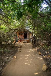 Zahrada ubytování Yala Podi Hoona Bush Camp