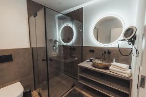 Kúpeľňa v ubytovaní Seekarspitz Boutique Appartements