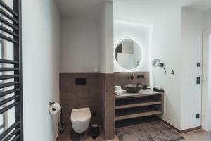 Kúpeľňa v ubytovaní Seekarspitz Boutique Appartements + 37 fotografií