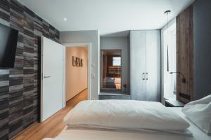 Posteľ alebo postele v izbe v ubytovaní Seekarspitz Boutique Appartements
