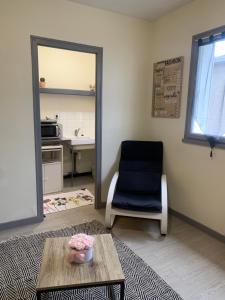 Η κουζίνα ή μικρή κουζίνα στο Studio cité gastronomique