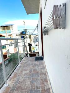 Balkón nebo terasa v ubytování Suítes Encanto do Mar