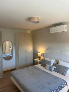 Ένα ή περισσότερα κρεβάτια σε δωμάτιο στο Apartamentos Los Riscos