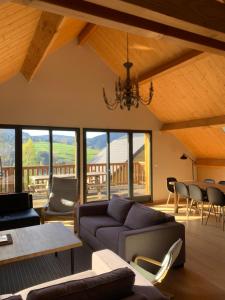 Et opholdsområde på Chalet d'Auvergne - chalet de Perrine