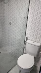 Koupelna v ubytování Apartamento com 1 quarto próximo à UFSC Trindade