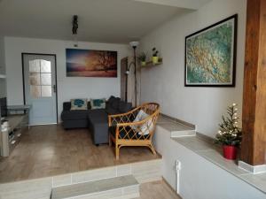 Posezení v ubytování Apartmán Nerudovka
