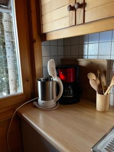 Kuchnia lub aneks kuchenny w obiekcie Walters Hütte