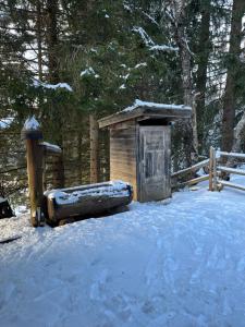Obiekt Walters Hütte zimą