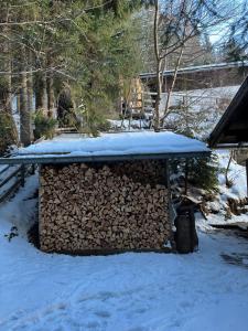 Obiekt Walters Hütte zimą