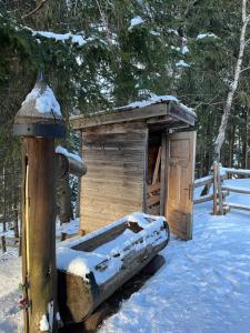 Obiekt Walters Hütte zimą