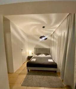 Villa Makuchówka客房内的一张或多张床位