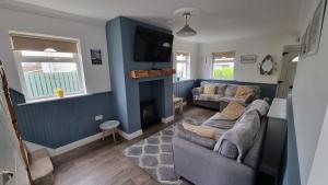 Posezení v ubytování Curracloe Beach House