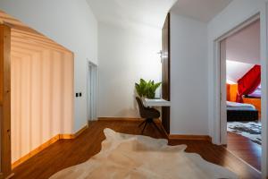 Postel nebo postele na pokoji v ubytování Chalet Belle Vue