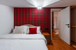 Postel nebo postele na pokoji v ubytování Chalet Belle Vue