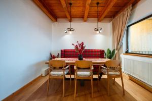 Posezení v ubytování Chalet Belle Vue