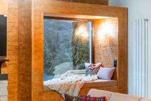 Postel nebo postele na pokoji v ubytování Chalet Belle Vue