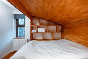 Postel nebo postele na pokoji v ubytování Chalet Belle Vue