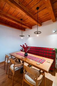 Posezení v ubytování Chalet Belle Vue