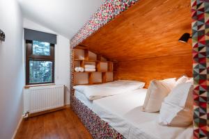 Postel nebo postele na pokoji v ubytování Chalet Belle Vue