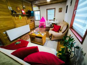 Χώρος καθιστικού στο Andrica Sokak