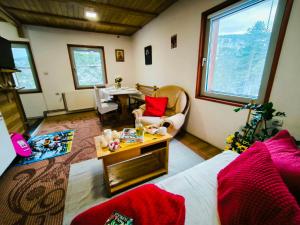 Χώρος καθιστικού στο Andrica Sokak