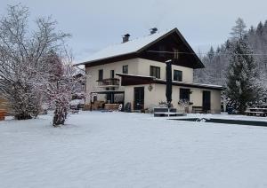 Landhaus Nikki v zimě