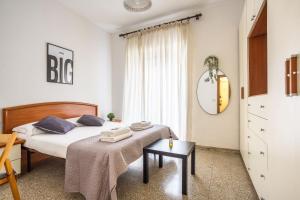 Postel nebo postele na pokoji v ubytování Espress break