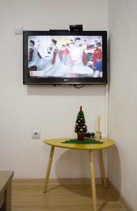 TV a/nebo společenská místnost v ubytování Ambiente Apartman