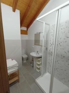 Et badeværelse på La Casa de Fidela