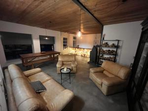 Istumisnurk majutusasutuses Pension Merano