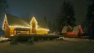 les Refuges du Chalet durante l'inverno