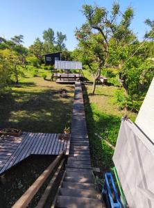 Příroda nedaleko luxury tent