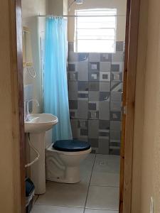 Koupelna v ubytování Pousada Patriarca Silva + 15 fotografií